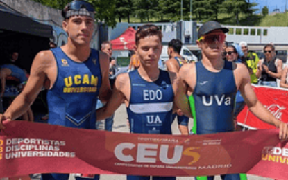El Triatlón se incorpora al programa deportivo Universitario de la mano del Club triatlón IMD Segovia