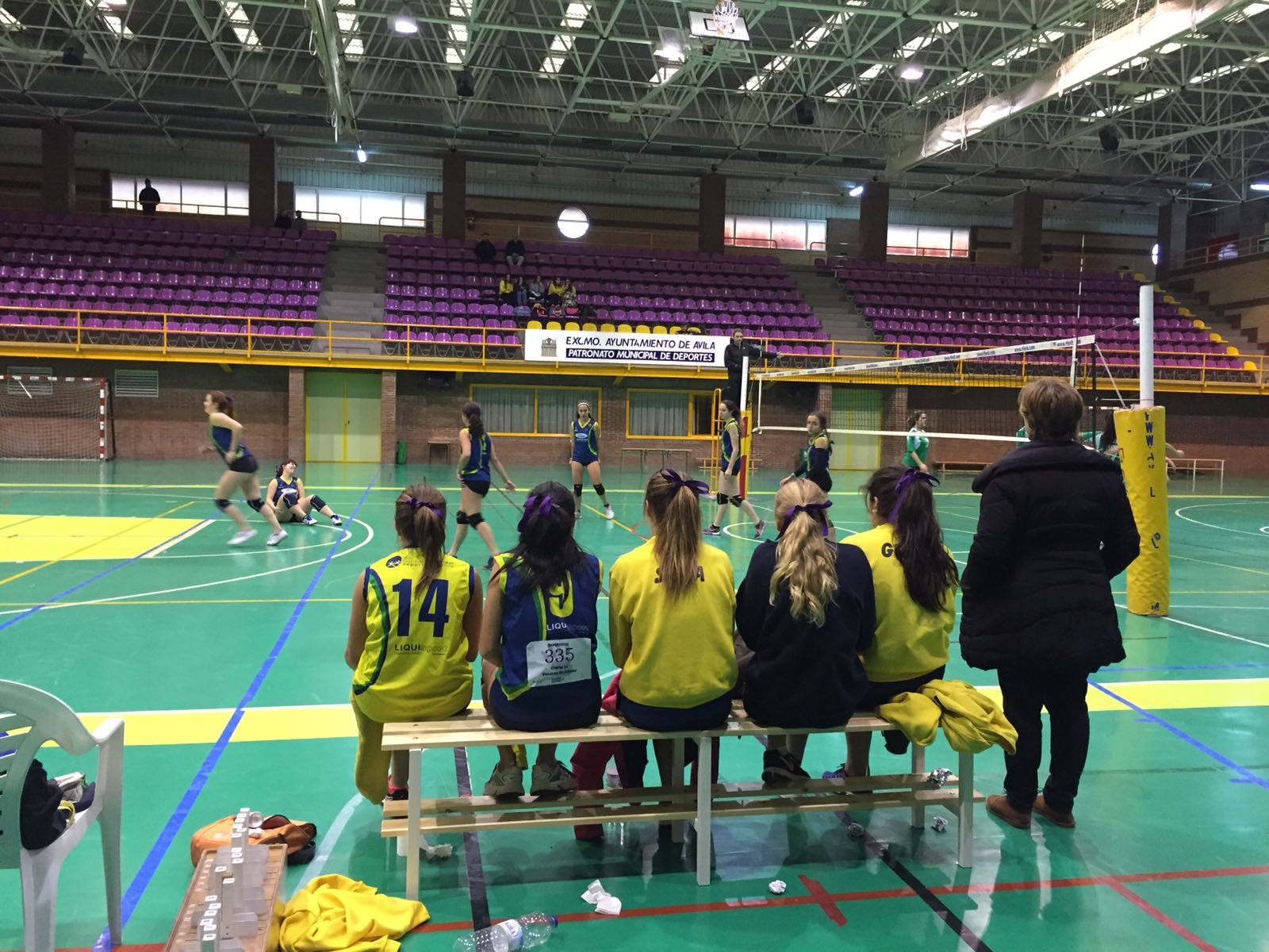 Mal fin de semana para el voleibol segoviano