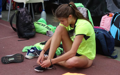 Águeda Muñoz Marqués campeona, de la Liga Iberdrola Atletismo 2019, con el Club Playas de Castellón