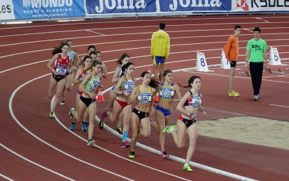 Cuatro atletas de la Escuela Blume-Vélox en el Campeonato de España Juvenil en Pista Cubierta